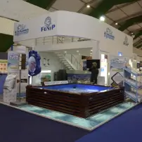 stand fenip dans le salon halieutique